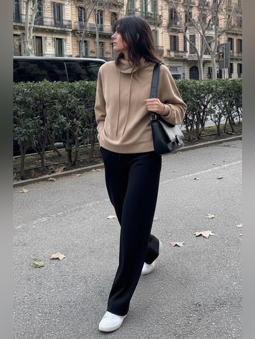 ZARA Washed Effect Interlock Sweatshirt